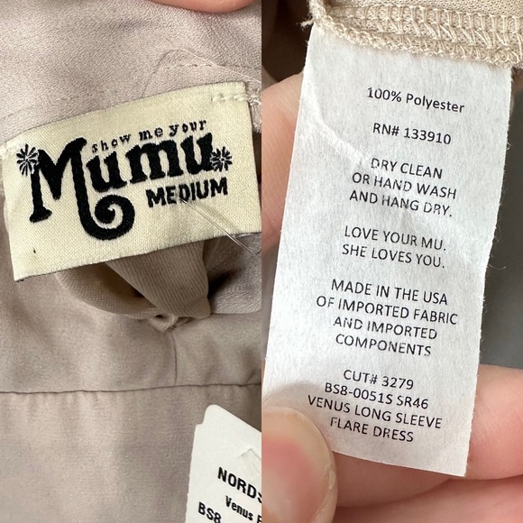 Show Me Your Mumu Venus Dress Show Me the Ring Crisp NEW - Picture 8 of 9